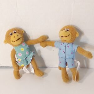 Eileen Christelow Five Little Monkeys Finger Puppets Set of 2